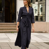 Maria Dress Pinstripe