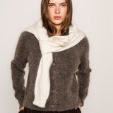 Ulla Mohair Cardigan Taupe