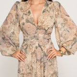 Noor Maxi Dress Vintage Mauve