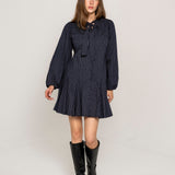 Vivienne Dress Pinstripe