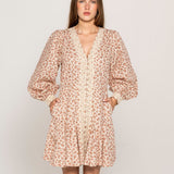 Tanvi Dress Rose Elegance