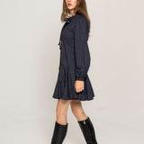 Vivienne Dress Pinstripe