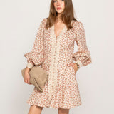 Tanvi Dress Rose Elegance
