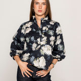 Ella Blouse Blue Garden