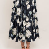 Astrid Skirt Blue Garden