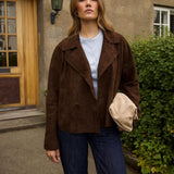 Bridget Suede Jacket Coffee