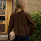 Bridget Suede Jacket Coffee