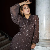 Daniella Dress French Dot