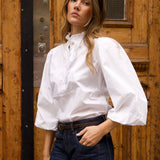 Ella Blouse Sugar White