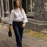 Ella Blouse Sugar White