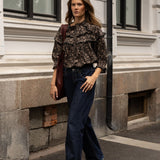 Joy Blouse Beige Botanic
