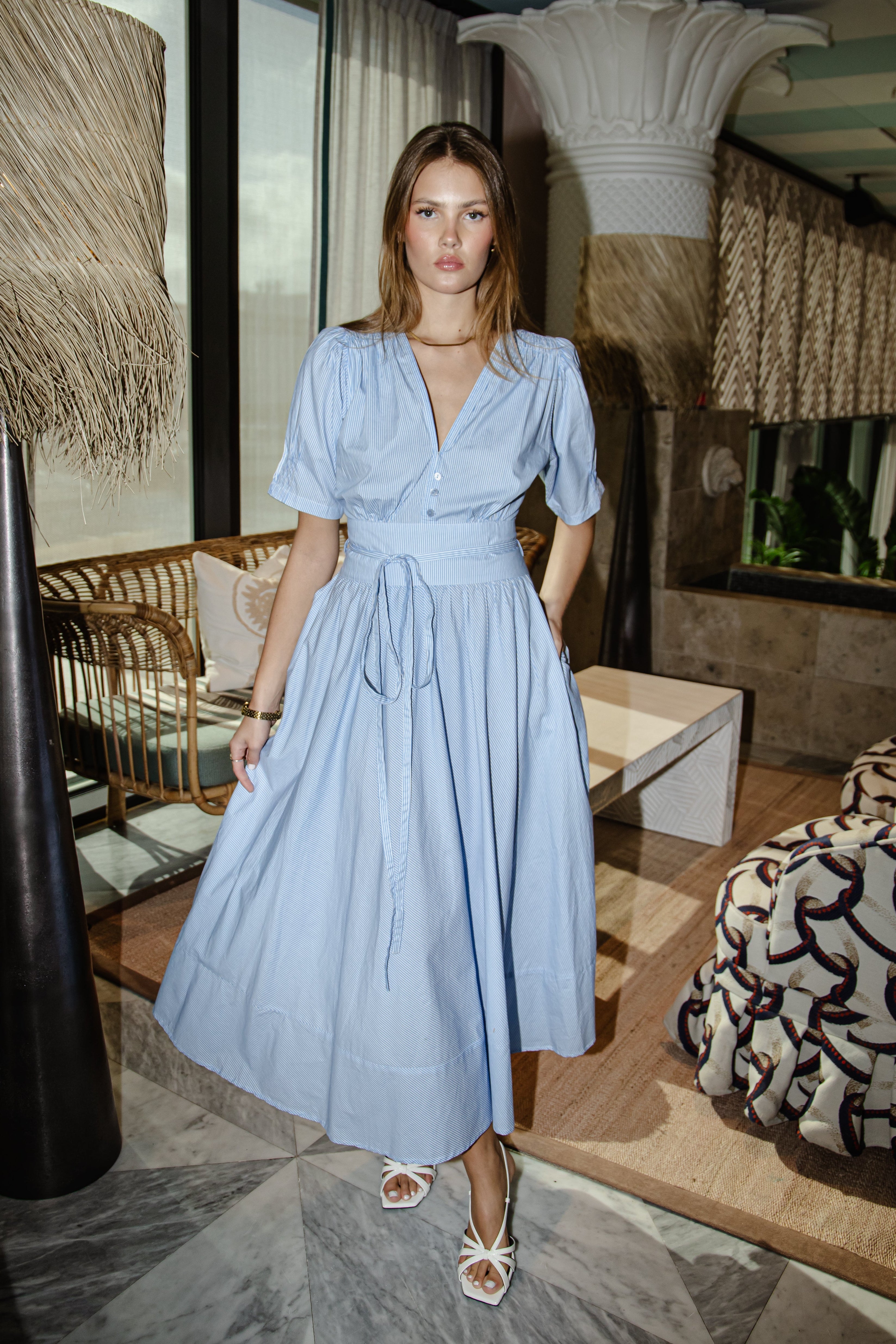 maria blue dress Maria's Gazebo dress from Sound of Music