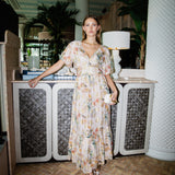 Leonora Dress Shimmering Garden