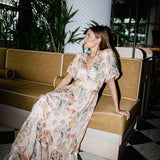 Leonora Dress Shimmering Garden