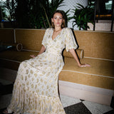 Leonora Dress Sunkissed Lurex