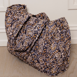 Tote Bag Burnt Blockprint