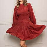 Jeanne Dress Ruby