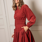 Jeanne Dress Ruby