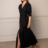 Sylvie Dress Matte Black