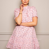 Millie Dress Pink Flora