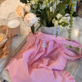Tote Bag Pink Seersucker