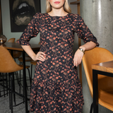 Rita Dress Sangria Poplin