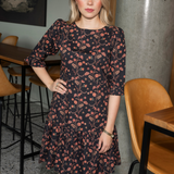 Rita Dress Sangria Poplin