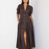 Fabienne Dress Espresso