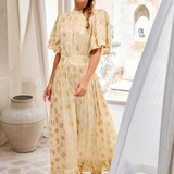 Heena Dress Sunkissed Lurex