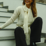 Mohair Scarf Cream