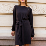 Helene Merino Dress Coffee