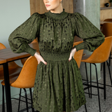 Adrienne Dress India Green