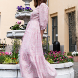Isabella Maxi Dress Pink Flower