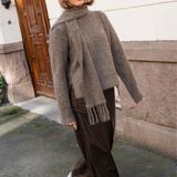 Bella Mohair Sweater Taupe