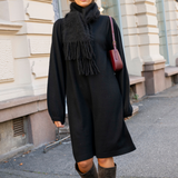 Helene Merino Dress Black