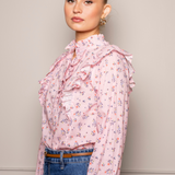 Maya Blouse Pink Flora