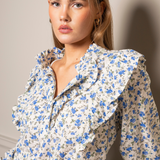 Maya Blouse Spring Blue