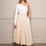 Astrid Skirt Lemon Poplin
