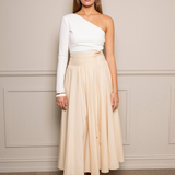 Astrid Skirt Lemon Poplin
