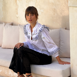 Lillian Blouse White Voille