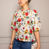 Lea Top Floral