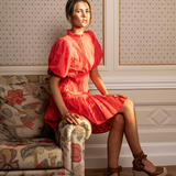 Louann Dress Candid Apple