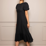 Johanna Midi Dress Polka Dot