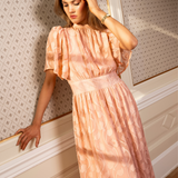 Heena Dress Soft Peach