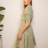 Fabienne Mini Dress Soft Sage