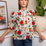 Lea Top Floral