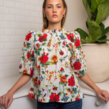 Lea Top Floral