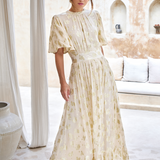 Heena Dress Sunkissed Lurex (PRE-ORDER. LEV: UKE 17)