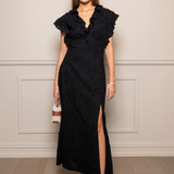 Nadine Dress Matte Black (PRE-ORDER. LEV: UKE 21)