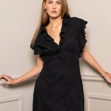 Nadine Dress Matte Black (PRE-ORDER. LEV: UKE 21)